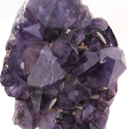 XXL Amethyst & Calcit Brasilien Stufe A+ – Qualität Höhe 264 mm Druse + Ständer Edelsteine Heilsteine bei Wunderstein24