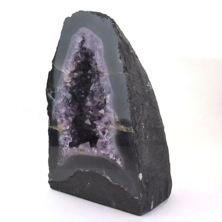 XXL Amethyst Druse AA – Qualität Höhe 311 mm / 12470 g Geode Stufe Standfläche Edelsteine Heilsteine bei Wunderstein24