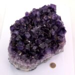 Amethyst Uruguay AAA – Qualität Stufe Geode Druse 332 mm TOP – beste Farbe Edelsteine Heilsteine bei Wunderstein24