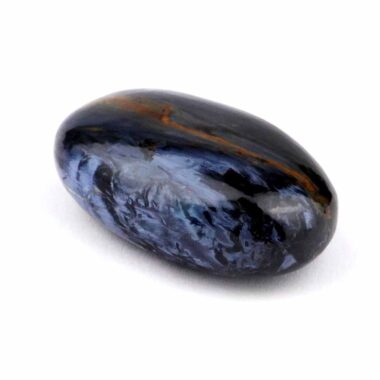 Pietersit blau Cabochon | Handschmeichler aus Namibia in einzigartiger Qualität und Farbe Edelsteine Heilsteine bei Wunderstein24