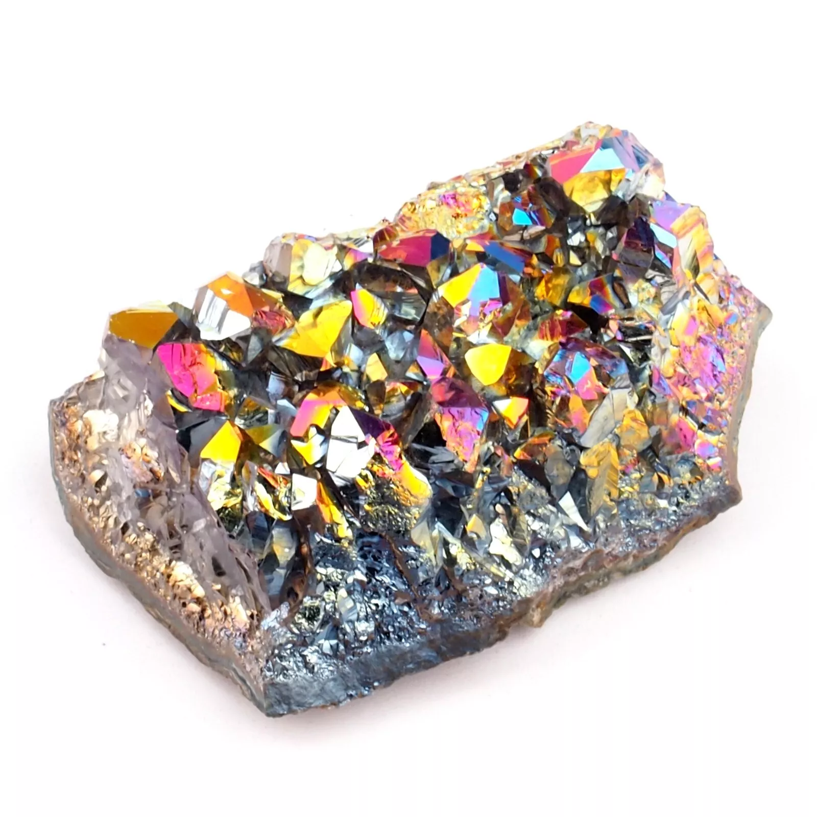 Aqua Aura Amethyst Stufe bunt aus Uruguay in bester Qualität Edelsteine Heilsteine bei Wunderstein24 Aqua Aura Amethyst Stufe bunt aus Uruguay in bester Qualität Edelsteine Heilsteine bei Wunderstein24