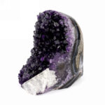 Amethyst Stufe mit poliertem Rand und Standfläche in weltbester Farbe und Qualität Edelsteine Heilsteine bei Wunderstein24