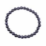 Saphir Ø 6 mm Kugel Edelstein Armband flexibel und dehnbar Edelsteine Heilsteine bei Wunderstein24