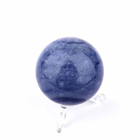 Aventurin blau | Blauquarz Kugel Ø ca. 54 mm aus Brasilien Edelsteine Heilsteine bei Wunderstein24