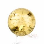 Natur Citrin Kugel Ø ca. 52 mm transparent in bester Qualität und Farbe Edelsteine Heilsteine bei Wunderstein24