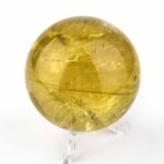 große Natur Citrin Kugel Ø ca. 69 mm transparent in bester Qualität und Farbe Edelsteine Heilsteine bei Wunderstein24
