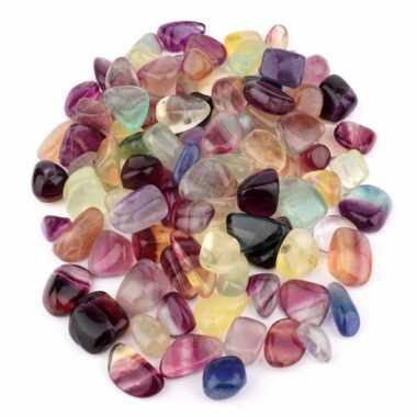 Candy Fluorit Trommelsteine bunt Ø 25 – 35 mm in bester Qualität Edelsteine Heilsteine bei Wunderstein24