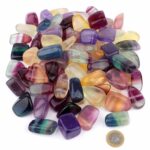Candy Fluorit Trommelsteine bunt Ø 30 – 45 mm in bester Qualität Edelsteine Heilsteine bei Wunderstein24