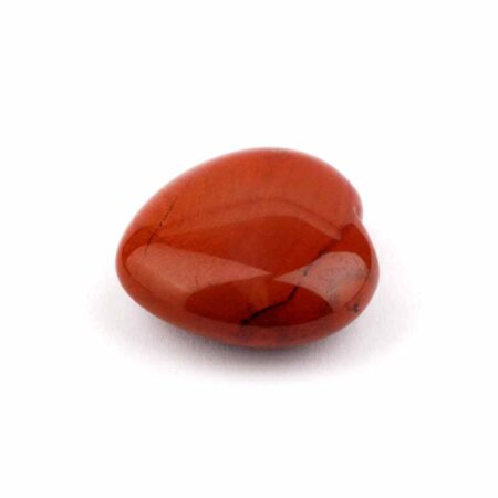 Jaspis rot Herz Ø ca. 25 mm aus Brasilien Edelsteine Heilsteine bei Wunderstein24