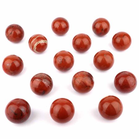 Jaspis rot Kugel Ø 30 | 35 & 40 mm aus Brasilien Edelsteine Heilsteine bei Wunderstein24