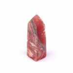 Rhodochrosit Obelisk | Spitze Höhe 62 mm poliert aus Argentinien in bester Farbe Edelsteine Heilsteine bei Wunderstein24