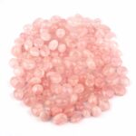 Rosenquarz Trommelsteine Ø ca. 15 – 25 mm aus Brasilien Edelsteine Heilsteine bei Wunderstein24 Rosenquarz Trommelsteine Ø ca. 15 – 25 mm aus Brasilien Edelsteine Heilsteine bei Wunderstein24