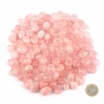 Rosenquarz Trommelsteine Ø ca. 15 – 25 mm aus Brasilien Edelsteine Heilsteine bei Wunderstein24 Rosenquarz Trommelsteine Ø ca. 15 – 25 mm aus Brasilien Edelsteine Heilsteine bei Wunderstein24