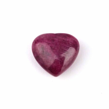 Rubin Herz Ø 27 mm in einzigartiger und bester Qualität und Farbe Edelsteine Heilsteine bei Wunderstein24