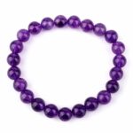 Amethyst Ø 8 mm Kugel | Perlen Armband Uruguay flexibel und dehnbar Edelsteine Heilsteine bei Wunderstein24 Amethyst Ø 8 mm Kugel | Perlen Armband Uruguay flexibel und dehnbar Edelsteine Heilsteine bei Wunderstein24