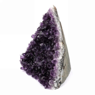 große Amethyst Stufe mit Standfläche aus Uruguay in bester Farbe Edelsteine Heilsteine bei Wunderstein24