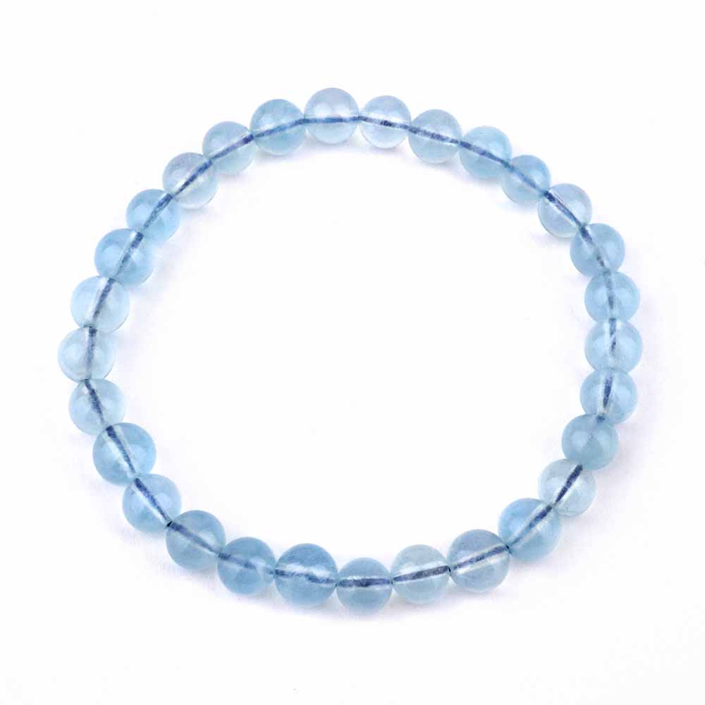 Aquamarin Ø 7 mm Kugel | Perlen Edelstein Armband flexibel und dehnbar Edelsteine Heilsteine bei Wunderstein24 Aquamarin Ø 7 mm Kugel | Perlen Edelstein Armband flexibel und dehnbar Edelsteine Heilsteine bei Wunderstein24