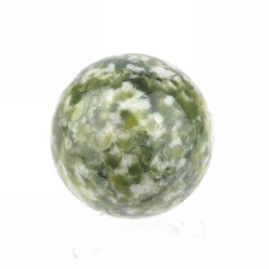 Jade | Serpentin Kugel Ø ca. 64 mm in bester Qualität und Farbe Edelsteine Heilsteine bei Wunderstein24