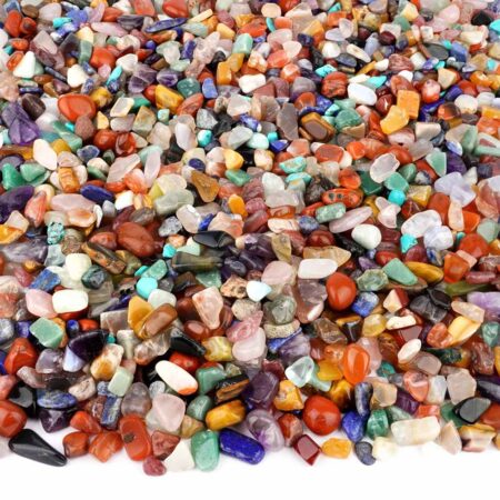 Bunter Trommelstein Mix Naturform Mischung aus aller Welt Ø ca. 10 – 20 mm Edelsteine Heilsteine bei Wunderstein24