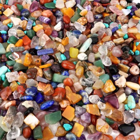 Bunter Trommelstein Mix Naturform Mischung aus aller Welt Ø ca. 15 – 25 mm Edelsteine Heilsteine bei Wunderstein24