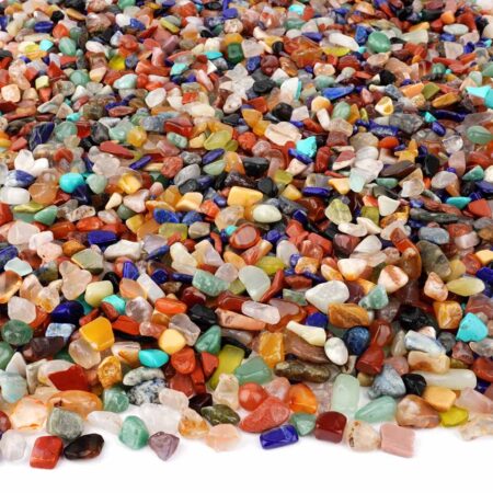 Bunter Trommelstein Mix Naturform Mischung aus aller Welt Ø ca. 8 – 12 mm Edelsteine Heilsteine bei Wunderstein24