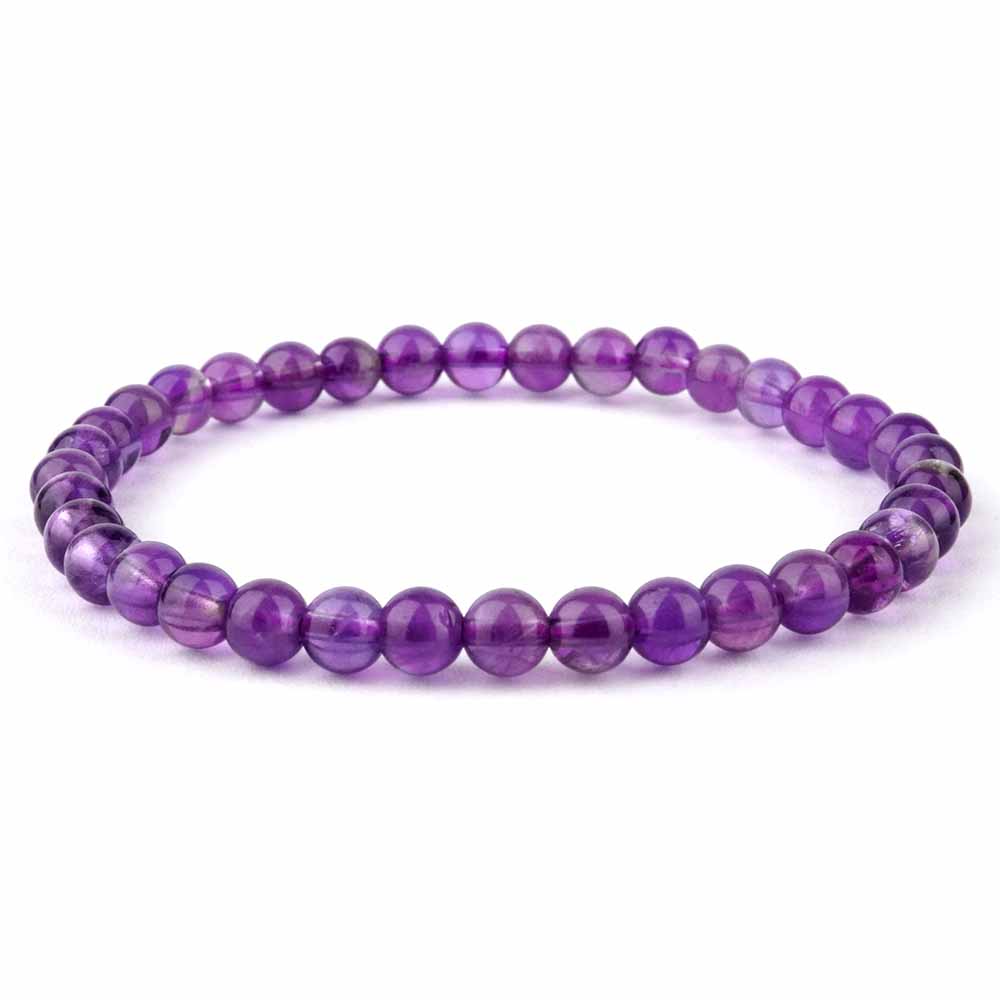 Bergkristall Ø 4,5 mm Kinder Kugel Edelstein Armband flexibel und dehnbar Edelsteine Heilsteine bei Wunderstein24