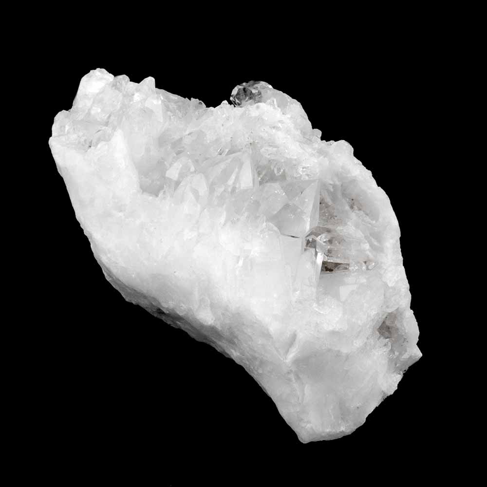 Bergkristall Stufe transparent und glasklar aus Brasilien Edelsteine Heilsteine bei Wunderstein24