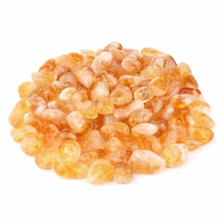 Citrin Trommelsteine Ø ca. 20 – 30 mm aus Brasilien Edelsteine Heilsteine bei Wunderstein24