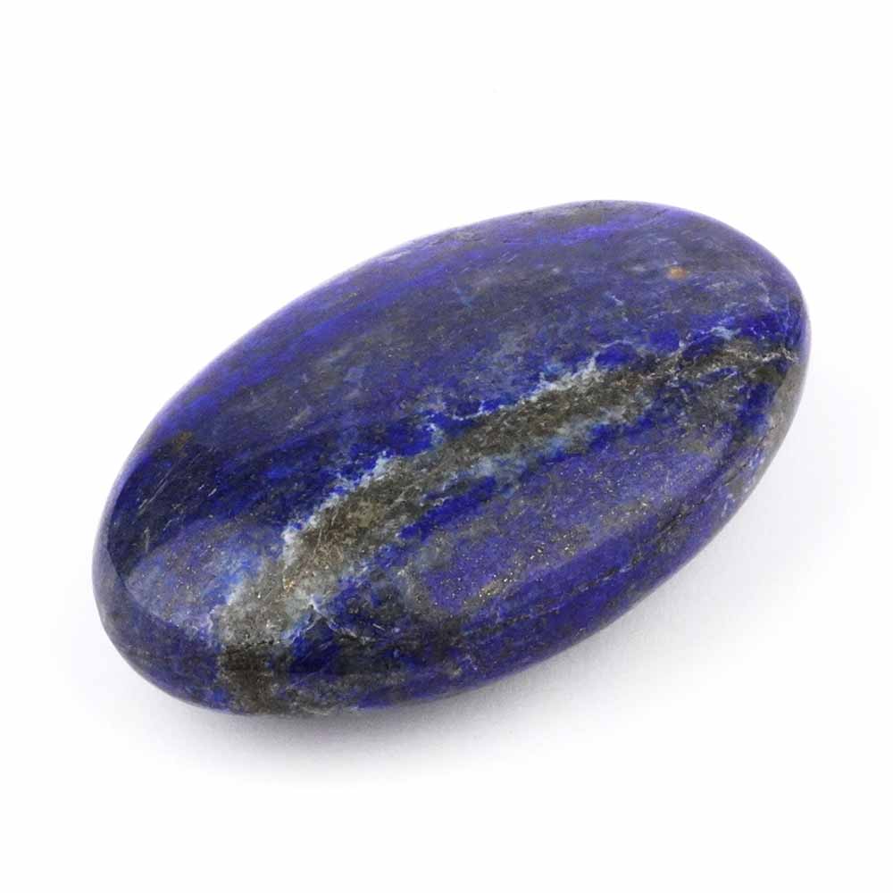 Lapislazuli Handschmeichler | Massagestein aus Afghanistan in bester Farbe Edelsteine Heilsteine bei Wunderstein24