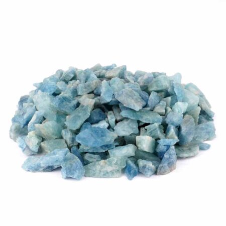 Aquamarin | Beryll Rohsteine | Wassersteine blau Ø ca. 10 – 30 mm Edelsteine Heilsteine bei Wunderstein24