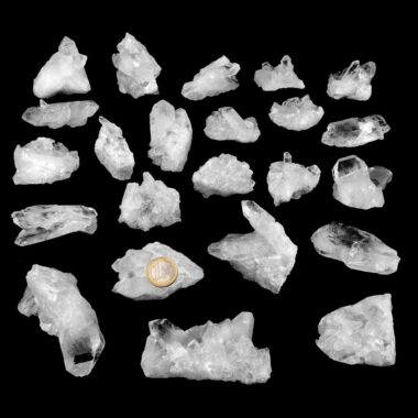 Bergkristall Stufen, Gruppen und Spitzen | 50 – 150 g je Stufe Edelsteine Heilsteine bei Wunderstein24