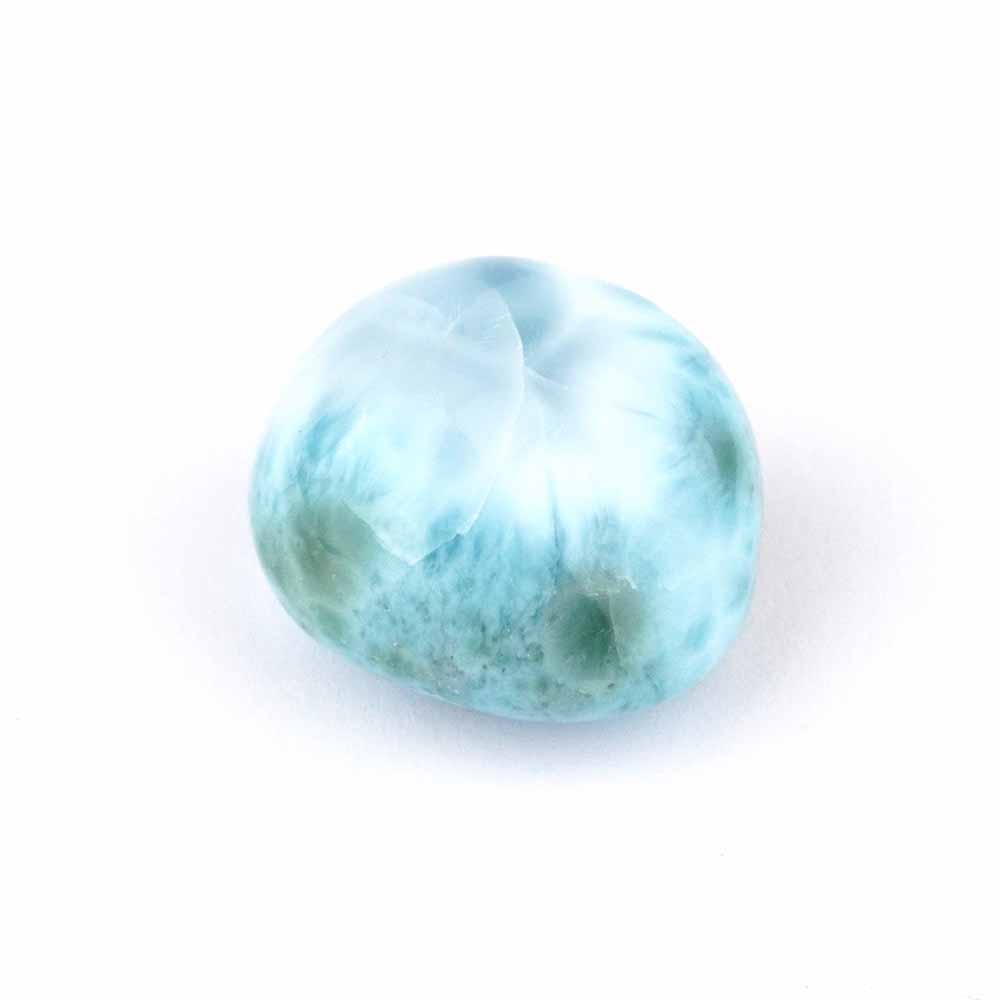 Larimar Handschmeichler | Trommelstein in bester Farbe und Qualität Edelsteine Heilsteine bei Wunderstein24