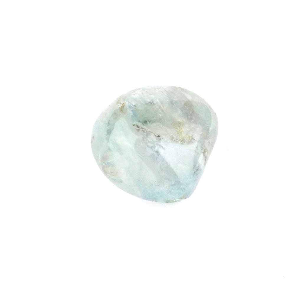 Topas Natur blau Handschmeichler | Trommelstein in bester Farbe Edelsteine Heilsteine bei Wunderstein24